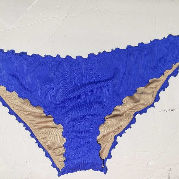 Shade & Shore Other - Shade & Shore Cheeky Bikini Bottoms. Blue. Size Large (12-14). NWT.